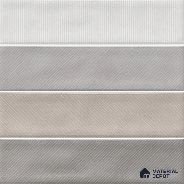 Faux Subway  Tile TL 07257 B Sintra 4002 Granula 1 ft x 1 ft Ceramic Matte Finish - 9 mm  | 2 mm Spacer is Mandatory | Please Expect a Slight Variation of Pattern (Sample)
